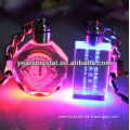 Arrival led light crystal keychain with letters (R-1460)